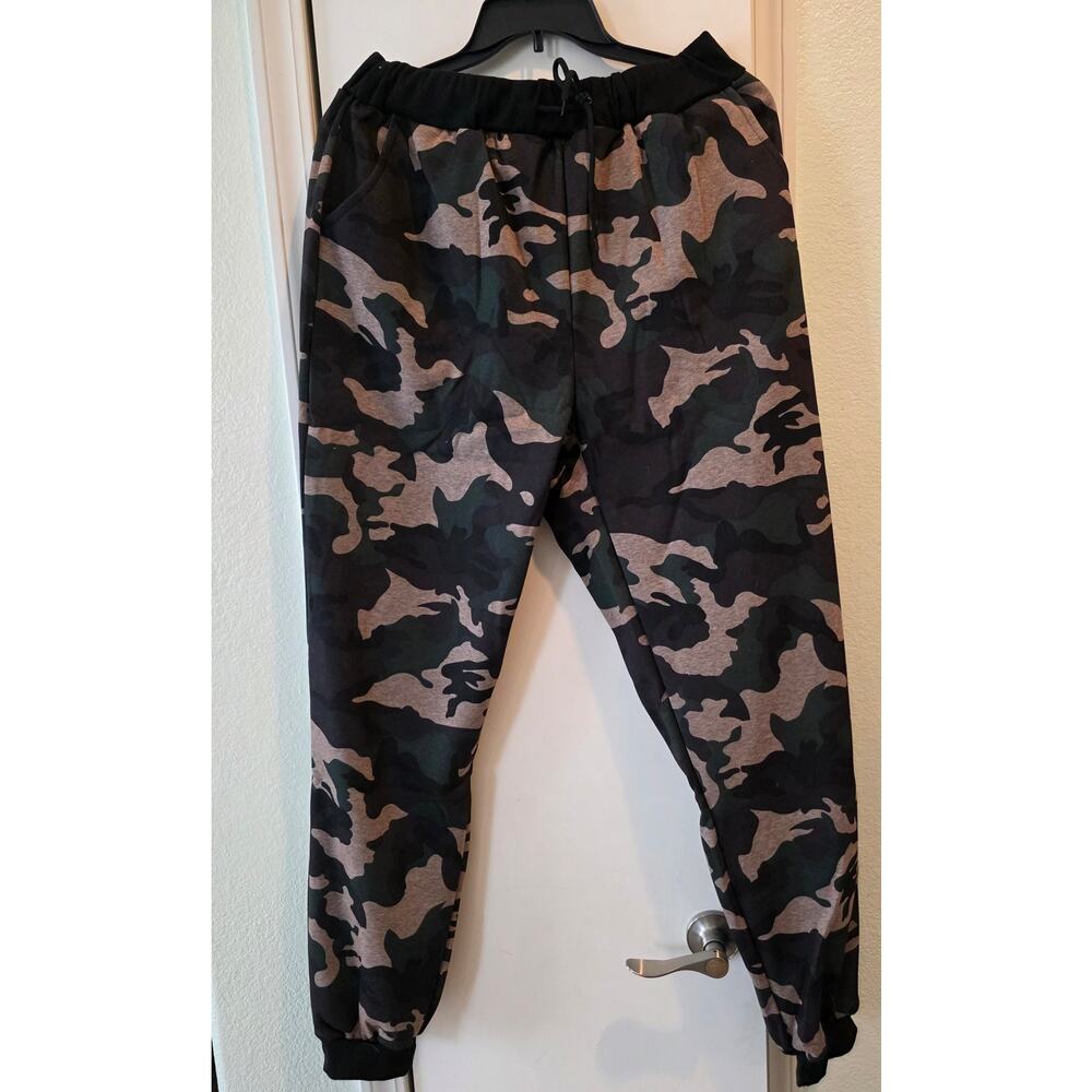 camo set pullover hoodie and jogger sweatpants SIZE XL - Picture 6 of 8